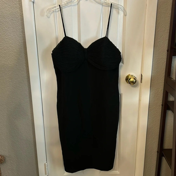 Morton Myles for the Warrens Women’s (12) Black cocktail wedding vintage dress - Picture 1 of 5